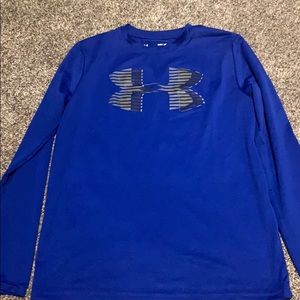 Boys Under Armour Long Sleeve Graphic Tee